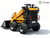 Gebrauchter HYSOON HY380 0,92-Tonnen Radlader mit Kubota-Motor EPA-zertifiziert |   EURO 5 MOTOR Kompakte Landwirtschafts- und Landschaftspflegemaschine