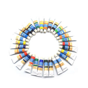 Заводская бестселлер, оптовая продажа, 107 шт., деревянные детские художественные принадлежности, наборы для картин, коробка, DeluxeArt в подарок для детей, набор для рисования - Product Image 2