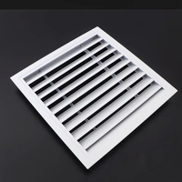 Nouveaux produits : Grille de sortie d'air carrée moderne pour extérieur avec télécommande électrique pour hôtel