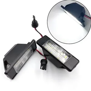 Lampe de plaque d'immatriculation LED sans erreur pour Nissan X-Trail T30 T31 Qashqai J10 J11 Primera <span class=keywords><strong>Pathfinder</strong></span> R51 Juke F15 (<span class=keywords><strong>1</strong></span>/2 pièces) - Product Image 5