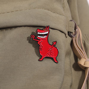 Мультяшные детские анимированные броши, эмалированные значки с персонажами аниме, нагрудные значки, ювелирные изделия, подарок для друзей, оптом - Product Image 3