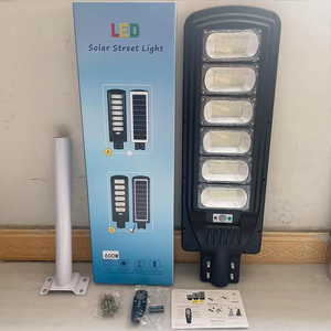 Lampadaire Solaire impermeable Ip65 integrado 50W 100W 150W 200W 250W 300W exterior <span class=keywords><strong>LED</strong></span> <span class=keywords><strong>todo</strong></span> en una farola solar - Product Image 6
