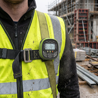 Détecteur de gaz sans fil portable avec écran LCD, alarme de gaz portable, positionnement GPS LoRa 4G, alarme industrielle
