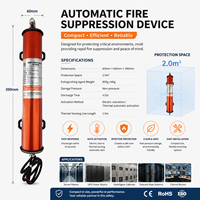 Système d'extinction automatique d'incendie FK5112, système de suppression d'incendie à la perfluorohexanone pour salle informatique