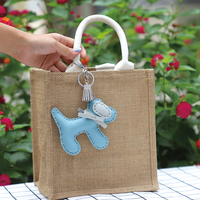 DIY Big Blue Animal Porte-clés Kit Personnalisable Cartoon Cuir Imprimé Porte-clés pour Anniversaire UV Impression Porte-clés Éducatif