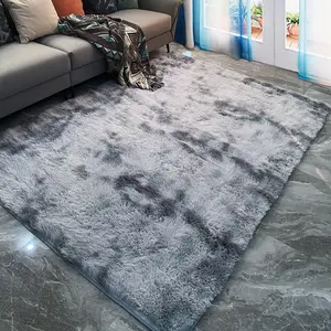 Alfombra de felpa súper suave para sala de estar o dormitorio alfombras esponjosas de lujo personalizadas