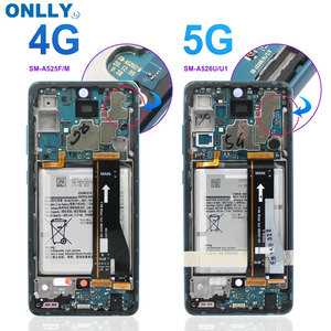 จอแสดงผลสำหรับ <span class=keywords><strong>Samsung</strong></span> A52 5G A526 A525/A52 4G ขนาดใหญ่ OLED พร้อมกรอบ  จอ LCD ทัชสกรีนสำหรับเปลี่ยน สำหรับ <span class=keywords><strong>Samsung</strong></span> A52S <span class=keywords><strong>A528</strong></span> - Product Image 3