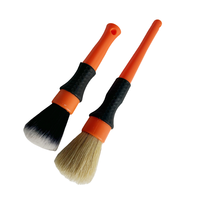Master Car pro Lot de 2 brosses de détail ultra douces à poils souples pour le lavage intérieur de voiture avec sac d'emballage Opp