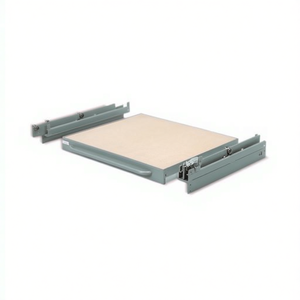 Système d'extension télescopique Fami 4 Edge Top Multiplex System Ar Covering L805 D845 Vert Ral6011 Étagère de rangement empilable - Product Image 3
