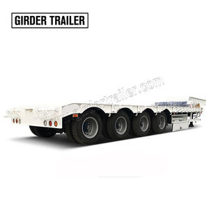 Meilleur prix d'usine, rampes de chargement en acier au carbone ou en aluminium personnalisées, rampes de chargement Hotshot, semi-<span class=keywords><strong>remorque</strong></span> à quatre essieux 100t à plateau surbaissé à vendre - Product Image 3