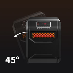 Aquecimento Rápido 1500W Quartzo Infravermelho Aquecimento Home Office Aquecedor De Espaço De Gabinete Elétrico Portátil Autoportante - Product Image 6