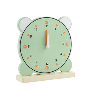 Orologio Educativo in Legno Montessori per Bambini, Giocattolo per l'Apprendimento del Tempo e la Cognizione - Product Image 5