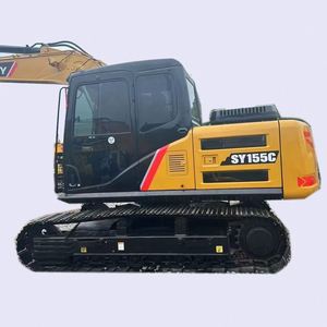 Excavadoras SANY Usadas con Certificación CE, con Cucharón, de Segunda Mano, Modelo SY155C, Excavadora Usada para Construcción, Excavadoras en Venta - Product Image 1