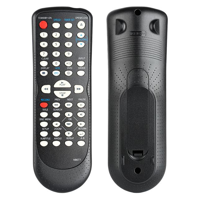 NB677 Remote Control for Magnavox NB677UD CDV220MW9 CDV220MW9/F DVD VCR Player GDV228MG9 DV220MW9