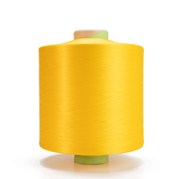 Hilo texturizado dibujado de poliéster 100 Z/S Twist 150144 DTY hilo para tejer alfombras de tela
