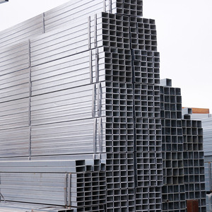 Q195 Q235B A653 4X4ท่อสี่เหลี่ยมสแตนเลสชุบสังกะสีแบบจุ่มร้อนชุบสังกะสีแบบไม่มีรอยต่อสำหรับการก่อสร้าง - Product Image 5