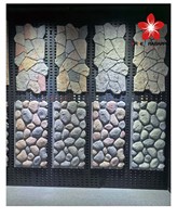 Grande dalle de pierre artificielle pour la décoration murale intérieure/extérieure des hôtels et cuisines, légère, garantie plus de 5 ans, origine Shandong