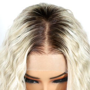 Pelucas de Cabello Sintético con Frente de Encaje HD Pre-Arrancado, Resistentes al Calor, Fibra Futura, Sin Llama, Cabello Largo, Peluca Sintética Futura con Frente de Encaje - Product Image 3