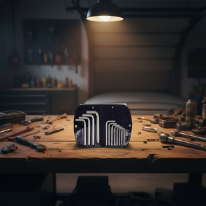 Jeu de clés hexagonales 12 pièces, kit d'outils métriques en forme de L pour réparation de précision - Product Image 3