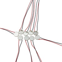 Pelat Keramik Piezo 10x1mm Elemen Cakram Piezoelektrik untuk Peralatan Pembersihan dan Penginderaan Ultrasonik