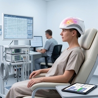 Solución Profesional de Fotobiomodulación para Estimulación Neuronal, Casco de Terapia de Infrarrojo Cercano de 810nm y 1070nm para Mejorar la Concentración