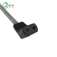 Câbles adaptateurs pour pinces bipolaires électrochirurgicales en silicone réutilisables Sinelink, type US, 2 conducteurs en cuivre, 3 m, compatibles multi-marques