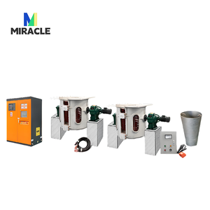 Manufacturer Price 250kg 500kg 750kg 1T 2T 5T Steel Iron Stainless Steel Electric <strong>Industrial</strong> Induction Melting Furnace <strong>Oven</strong> - Product Image 2