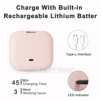 1x 10X Venta al por mayor Espejo de mano Etiqueta privada Compacto Viaje Pequeño Espejo portátil Maquillaje Luces de espejo LED Espejo de bolsillo