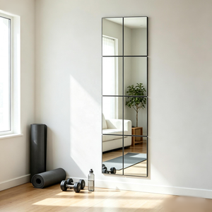 Hardened Acrylic Full Length <b>Mirror</b> <b>Tiles</b> Splicing Combination Wall <b>Mirror</b> for Bedroom Apartment Hotel Decoration - Product Image 1