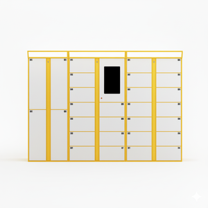 Casillero de Lavandería con Cerradura Electrónica Inteligente para Apartamentos, Comunidades y Dormitorios, con Pantalla Táctil y Pago por QR/Tarjeta - Product Image 3