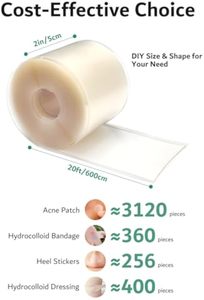 <span class=keywords><strong>Yojo</strong></span> Cắt Kích Thước Độ Dày Thêm Lớn Linh Hoạt Không Thấm Nước Siêu Thấm Nước Tự Dính Y Tế Hydrocolloid Băng Cuộn Băng EO - Product Image 4