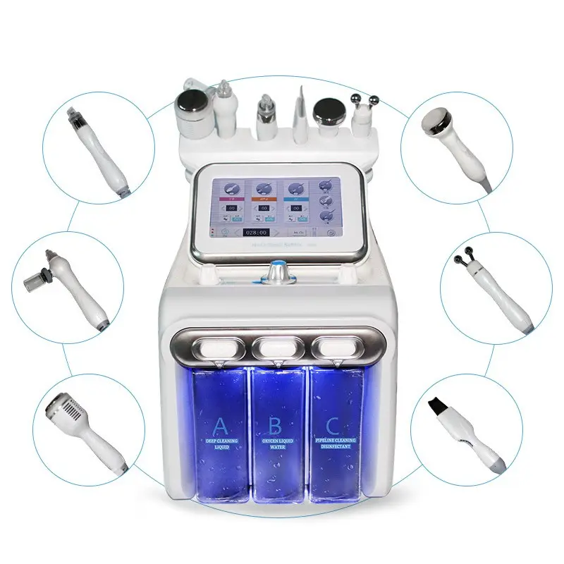 Hydrogen Oxygen Hydra Skin Peel Facial cleaning Equipment Beauty Device H2O2 Small Bubble Machine