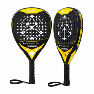 Raqueta de Pádel de Fibra de Carbono NODEX, Precio de Fábrica OEM, Logotipo Personalizado, Sistema de Orificios Inteligentes de Alta Calidad, <span class=keywords><strong>Palas</strong></span> de Pádel - Product Image 5