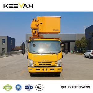 Camión elevador aéreo de suministro de fábrica Isuzu China, camiones de plataforma de trabajo aéreo de 18-19m a la venta ahora - Product Image 2
