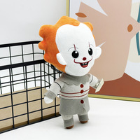 Peluche personnalisée avec logo IT Pennywise, jouet en peluche d'horreur Phunny, bienvenue à Delhi, poupées en peluche d'horreur, Halloween, démon, garçon, coussin doux