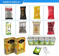 Machine de remplissage et d'emballage de petits sachets entièrement automatique, 20g, 50g, 100g, shisha, narguilé, mélasse