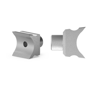 Dientes de Acero para Trituradora de Discos, Dientes de Repuesto para Trituradora de Árboles en Trabajos de Control de Maleza, Cuchilla de Repuesto para Trituradora con Rosca de 1/2'', MKT70 - Product Image 3
