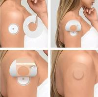 Autocollant de protection de capteur diabétique Dexcom imprimable à haute élasticité et étanche à 14 jours OEM Patch autocollant de capteur CGM
