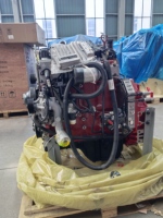 Ensemble moteur diesel Foton 4 cylindres d'origine Tier3 à démarrage électrique 86 kW QSF3.8 avec moteur et pompe pour la construction