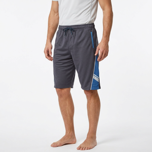 Bermudas décontracté taille moyenne pour hommes, respirant, écologique, tricoté en polyester, fermeture à cordon solide, service OEM disponible - Product Image 2