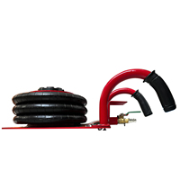 Cric pneumatique portable 3000 kg – Cric gonflable pour voiture avec coussin d'air réglable et pliable pour réparation automobile