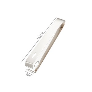 Premium Wholesale Durable Food Grade Buffet &amp; Kitchen Tools Metal Stainless Steel SS304 Ice <strong>Tongs</strong> | OEM/ODM Available - Product Image 6