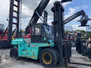 Carretilla elevadora original japonesa Mitsubishi 15T FD150 Carretilla elevadora Mitsubishi BARATA A LA VENTA - Product Image 4