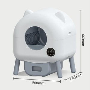 Nouvelle litière intelligente pour chat avec fonction autonettoyante pour les excréments et la litière - Product Image 2