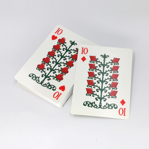 Custom Design Durable 280gsm/300gsm/310gsm Options Paper Playing <b>Cards</b> <b>Embossed</b> Brand Logo Custom Package For Party Game - Product Image 1