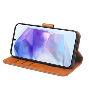 เคสแบบพับได้สำหรับ Samsung Galaxy A56 A55 A54 A53 A35 A15 A16 A25 A26 A24 5G S24 S23 S22 S25 พร้อมช่องใส่บัตรและกระเป๋าสตางค์ - Product Image 3