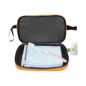 Unisex Premium Oxford Foldable <b>Travel</b> Cosmetic <b>Bag</b> Custom Men's Women's Zipper Waterproof Dry/Wet Separation <b>Makeup</b> for - Product Image 5