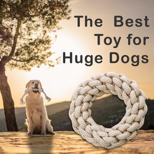 Jouets pour chiens en corde tressée écologiques de luxe, balle en corde à mâcher, jouet pour nettoyer les dents, coton, couleur personnalisée, 9 pièces - Product Image 5