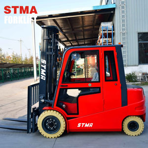 STMA 4 גלגל קלארק חשמלי מלגזה 3 t 3.5 t 4t 4.5t עם 3 שלב משלוח הרם תורן וצד שיפטר - Product Image 6