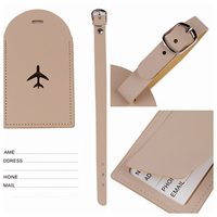 Étiquette à bagages en cuir PU souple, motif personnalisé avec nom et lettre, logo personnalisé, durable, capacité réglable, cadeau créatif